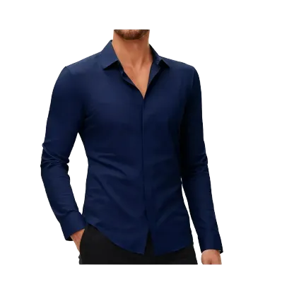 Men’s Long-Sleeve Stretch Shirt