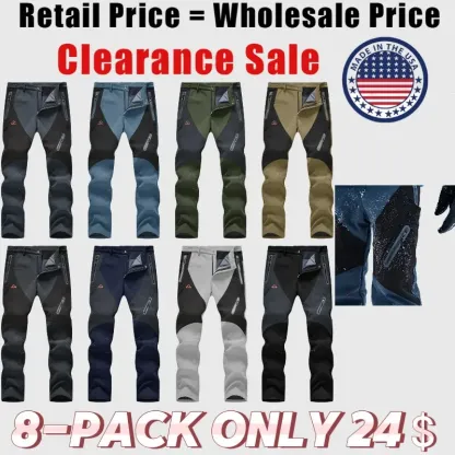 Men's Waterproof Pants Insulated Cold weather