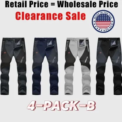 Men's Waterproof Pants Insulated Cold weather
