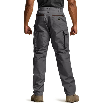 Men's Ripstop Work Pants ,Water Resistant  Outdoor Tactical Pants
