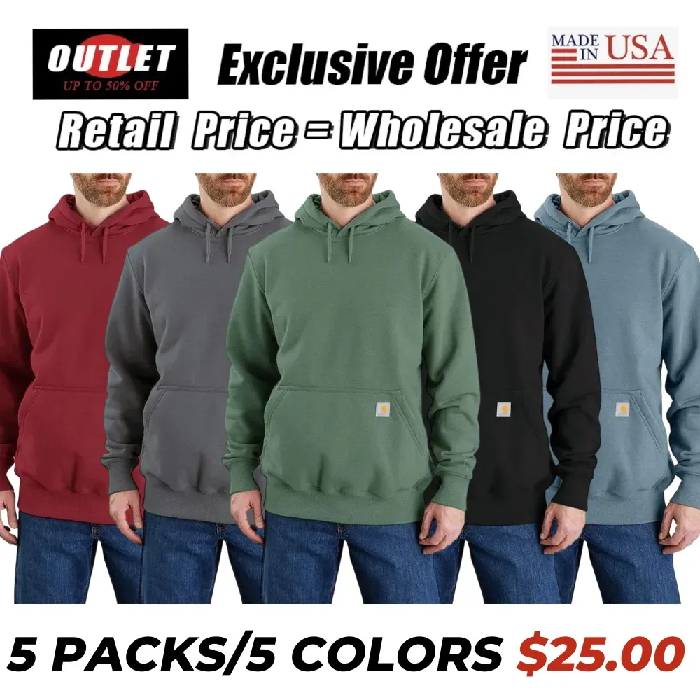 🔥Last Day Promotion!🔥CHT  Men's Rain Defender Loose Fit Heavyweight Sweatshirt