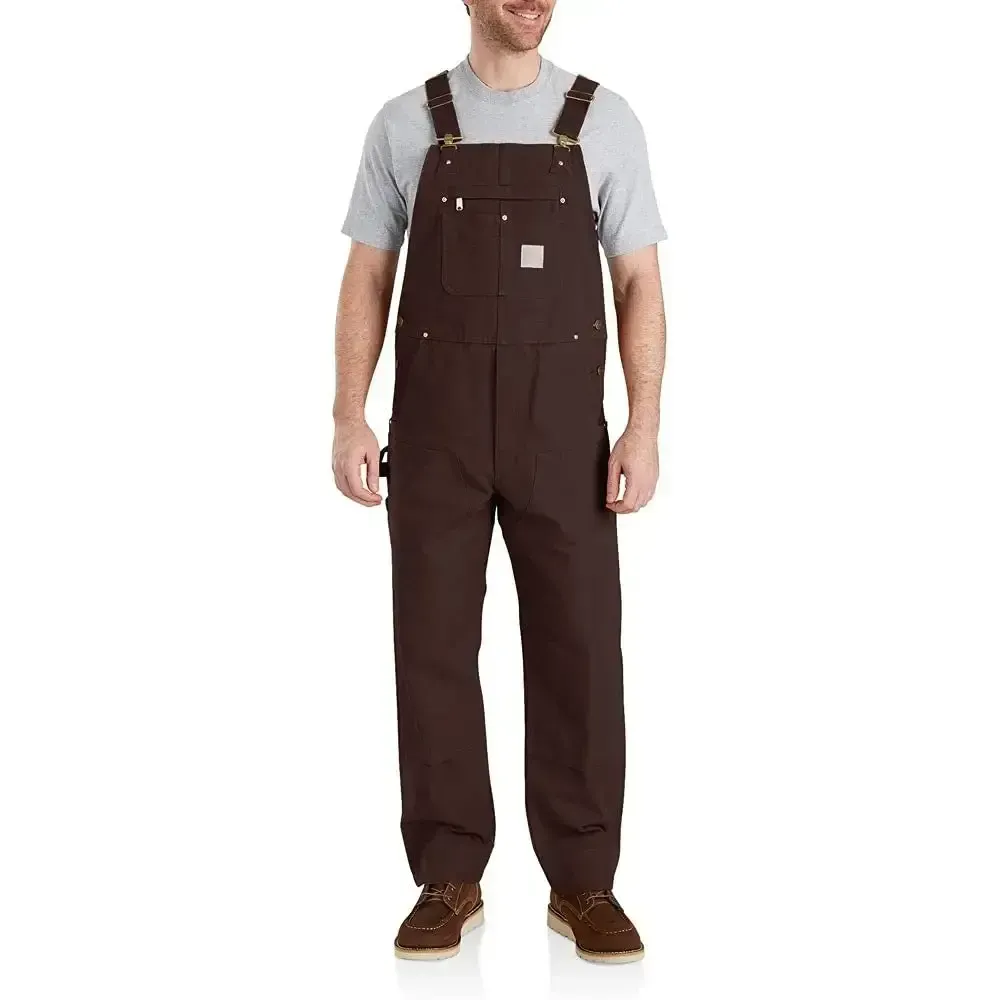 🔥Last Day Promotion!Men's Denim Bib Overalls, Workwear with Adjustable Straps and Convenient Tool Pockets