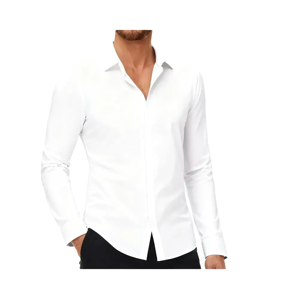 Men’s Long-Sleeve Stretch Shirt