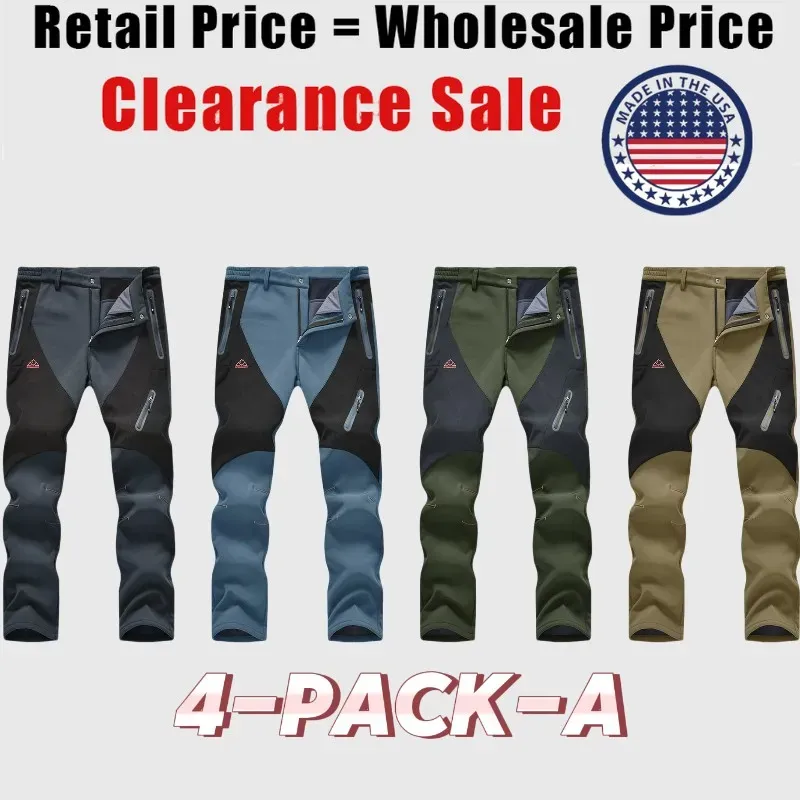 Men's Waterproof Pants Insulated Cold weather
