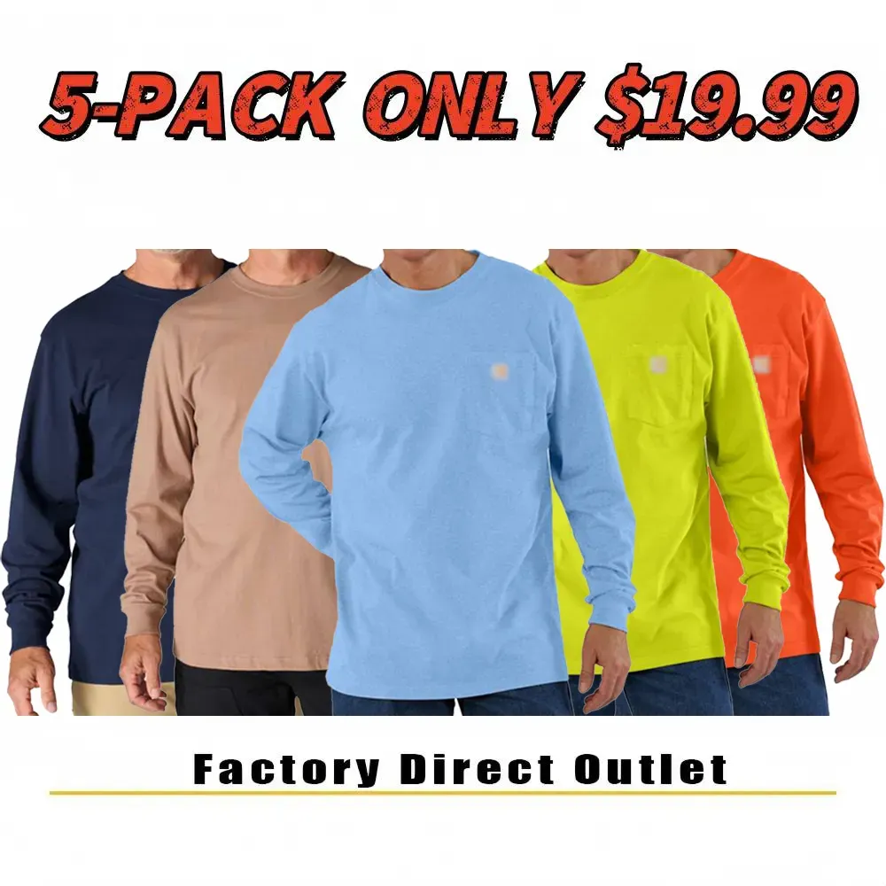 🔥Last Day 89% OFF🔥 CHT Men's K87&K126 Workwear Loose Fit Heavyweight Short-Sleeve Pocket T-Shirt(Also Available in Big & Tall)