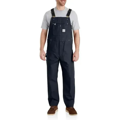 🔥Last Day Promotion!Men's Denim Bib Overalls, Workwear with Adjustable Straps and Convenient Tool Pockets