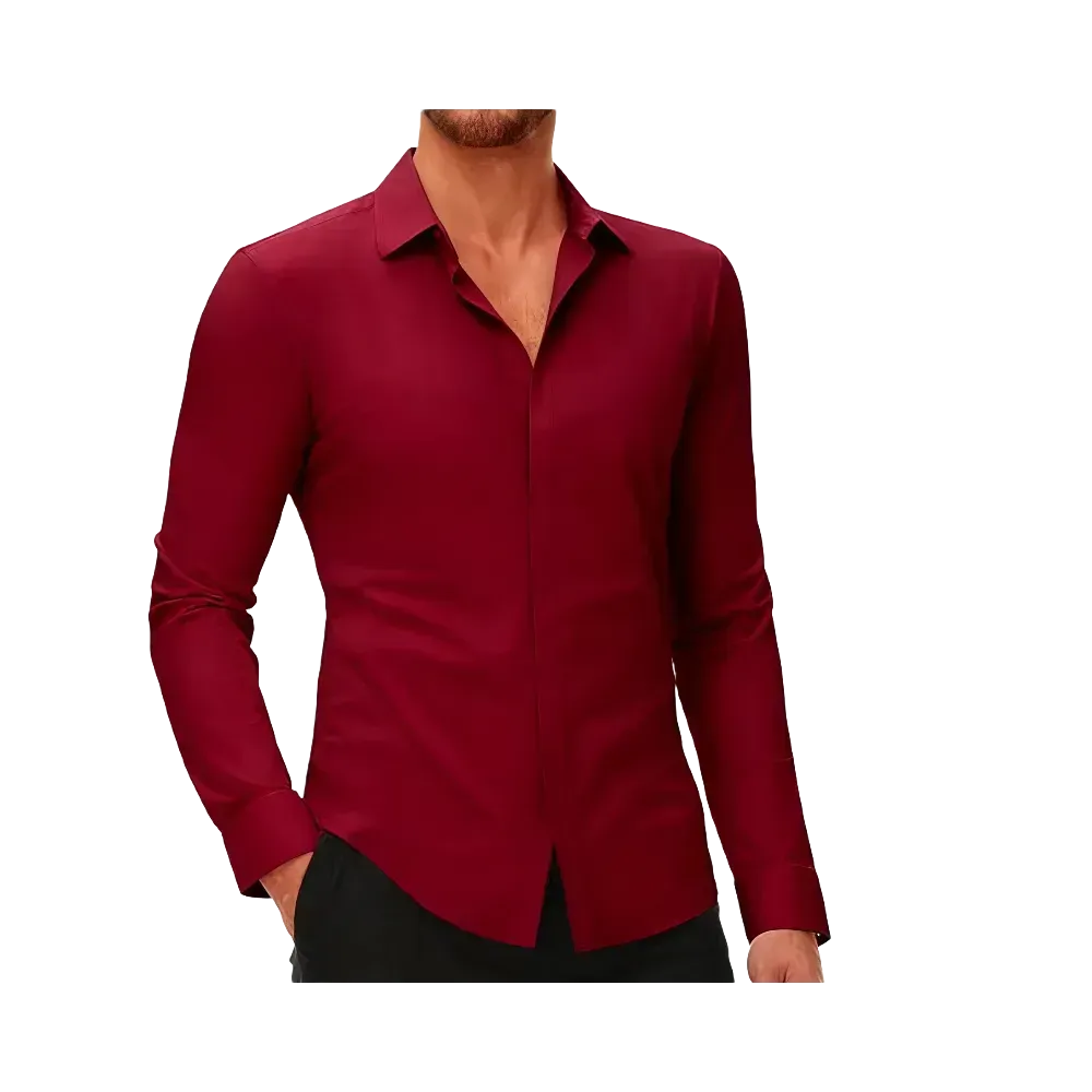 Men’s Long-Sleeve Stretch Shirt