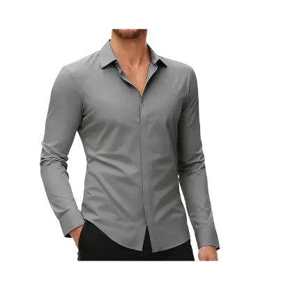 Men’s Long-Sleeve Stretch Shirt