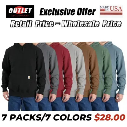 🔥Last Day Promotion!🔥CHT  Men's Rain Defender Loose Fit Heavyweight Sweatshirt