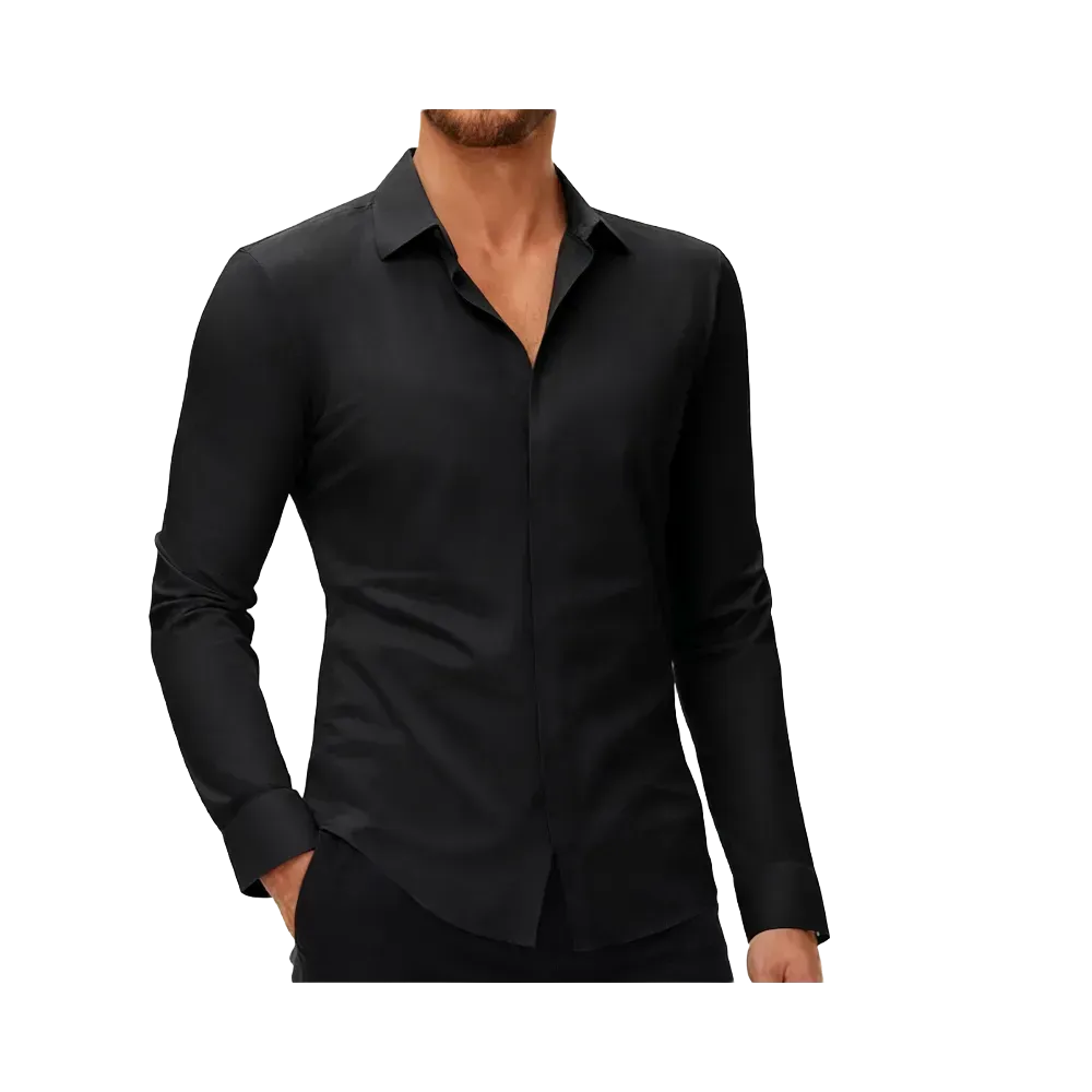 Men’s Long-Sleeve Stretch Shirt