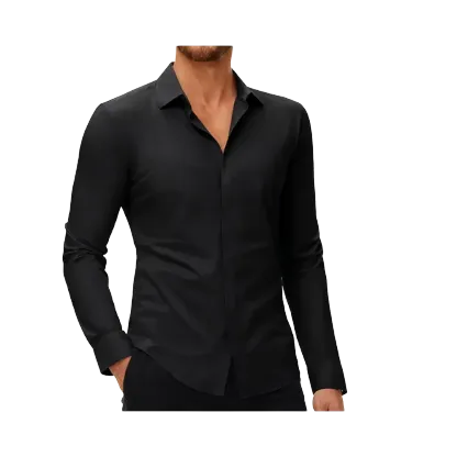 Men’s Long-Sleeve Stretch Shirt