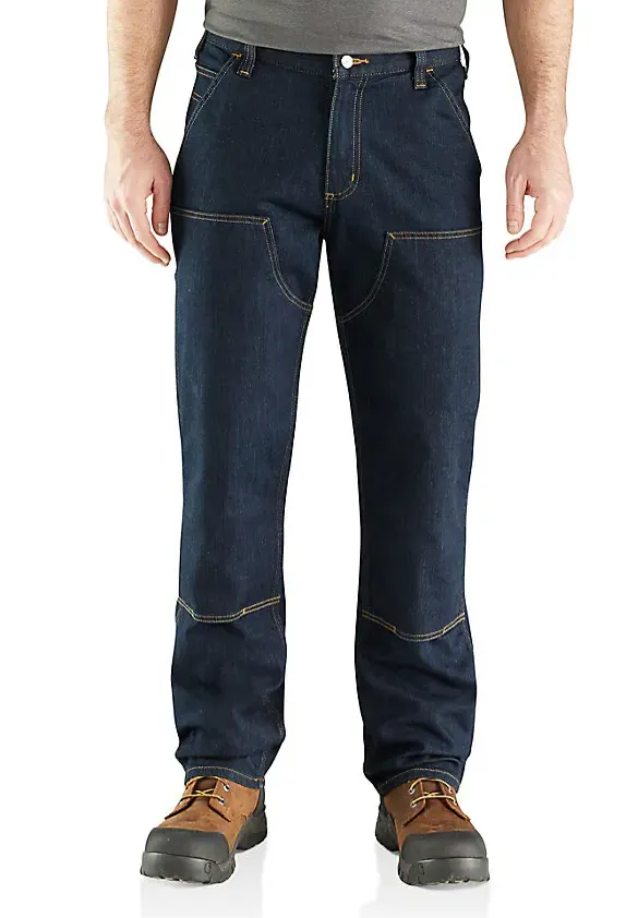 🔥Last Day Promotion!🔥CHT Men's Relaxed Straight Rugged Flex Double Jeans