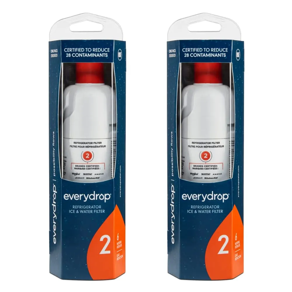 Everydrop by Whirlpool Ice and Water Refrigerator Filter 2, EDR2RXD1