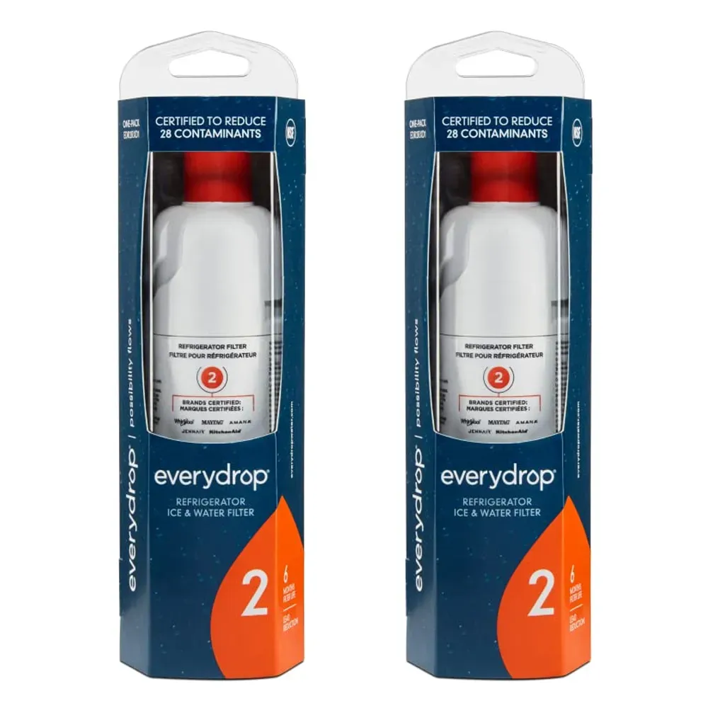 Everydrop by Whirlpool Ice and Water Refrigerator Filter 2, EDR2RXD1