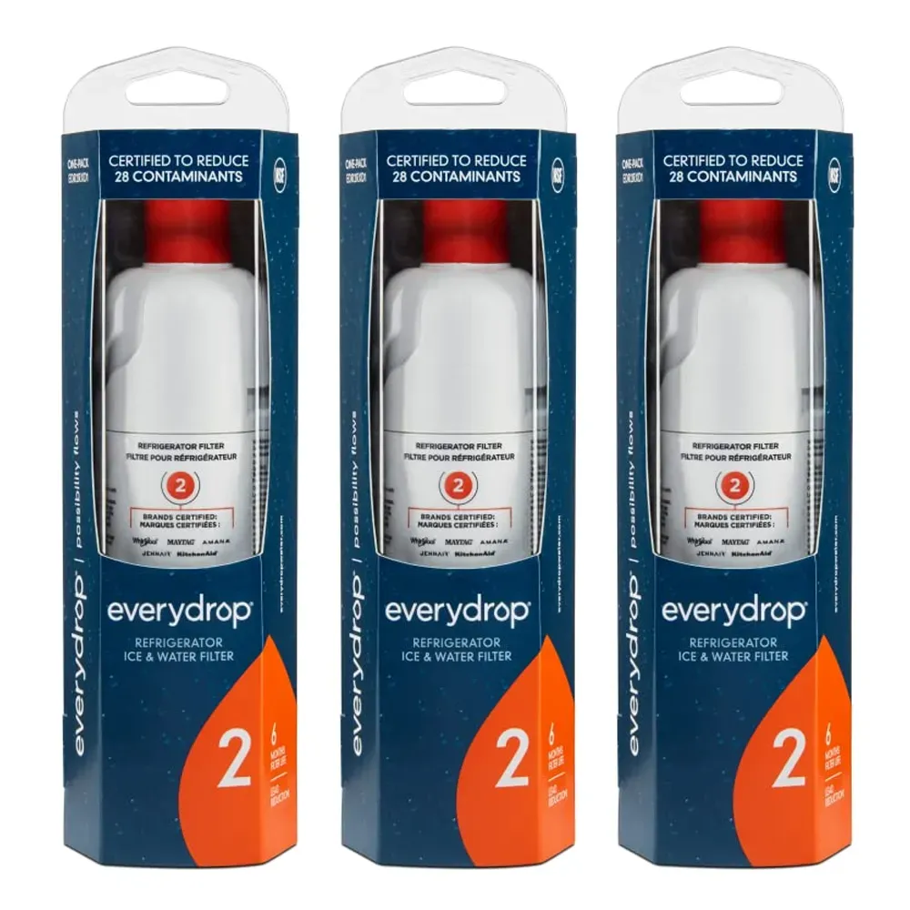Everydrop by Whirlpool Ice and Water Refrigerator Filter 2, EDR2RXD1