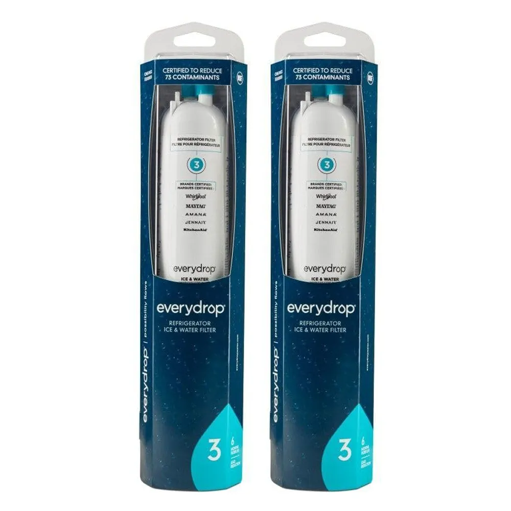 Everydrop by Whirlpool Ice and Water Refrigerator Filter 3, EDR3RXD1