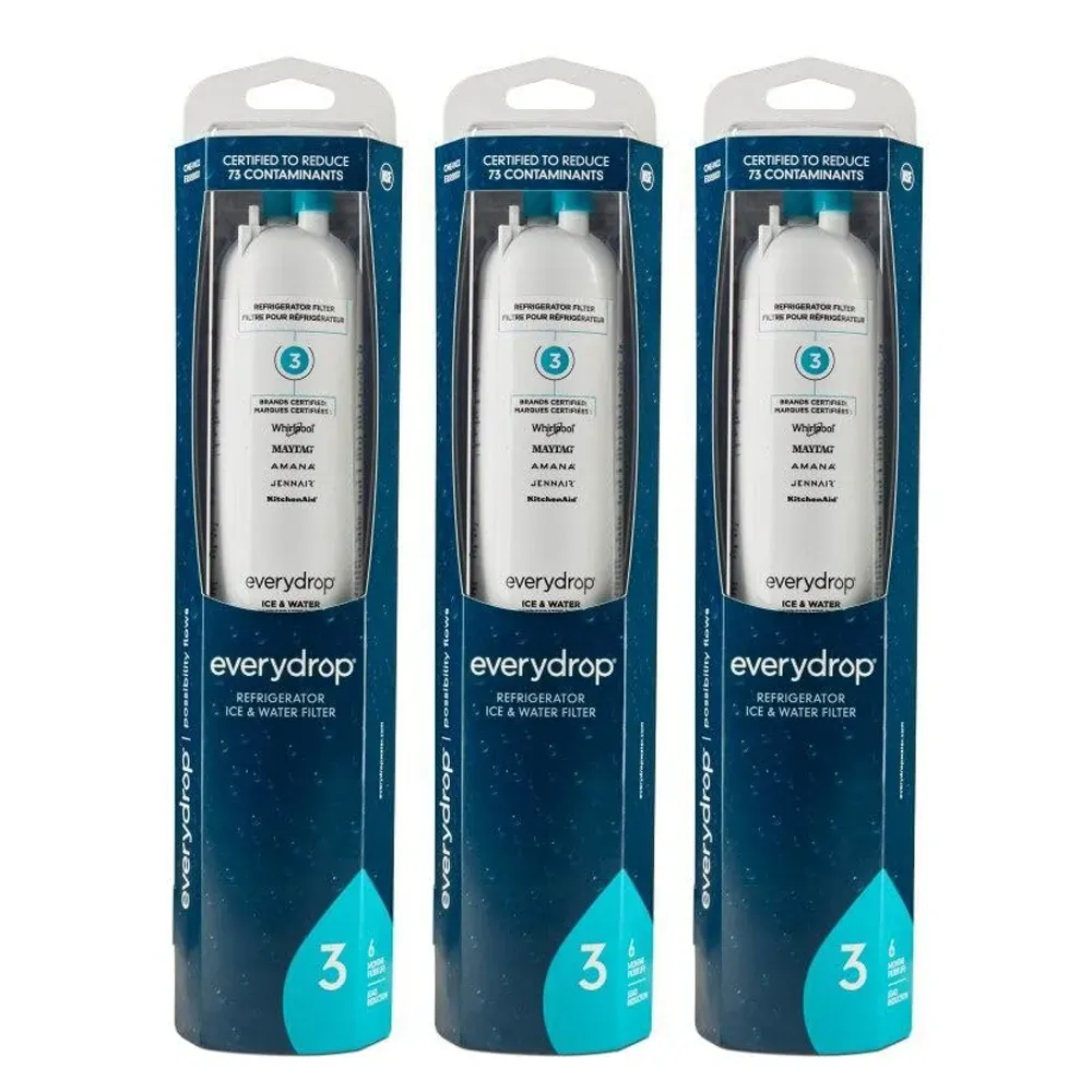 Everydrop by Whirlpool Ice and Water Refrigerator Filter 3, EDR3RXD1