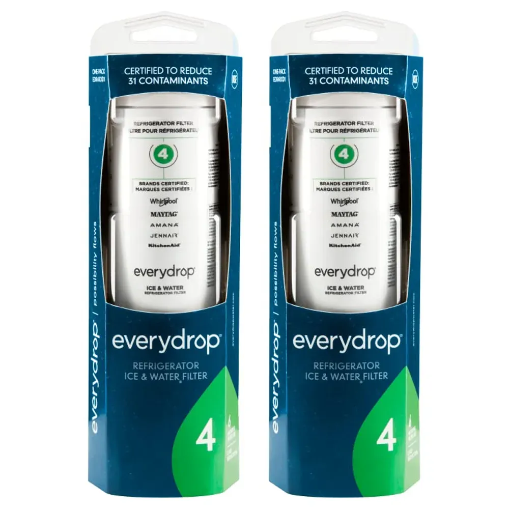 Everydrop by Whirlpool Ice and Water Refrigerator Filter 4, EDR4RXD1