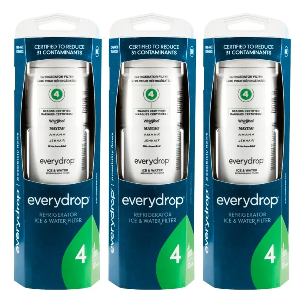 Everydrop by Whirlpool Ice and Water Refrigerator Filter 4, EDR4RXD1