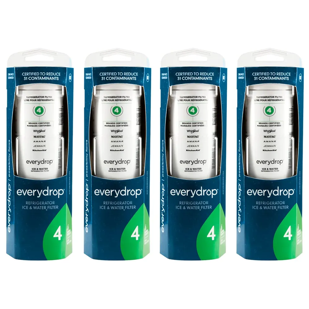 Everydrop by Whirlpool Ice and Water Refrigerator Filter 4, EDR4RXD1