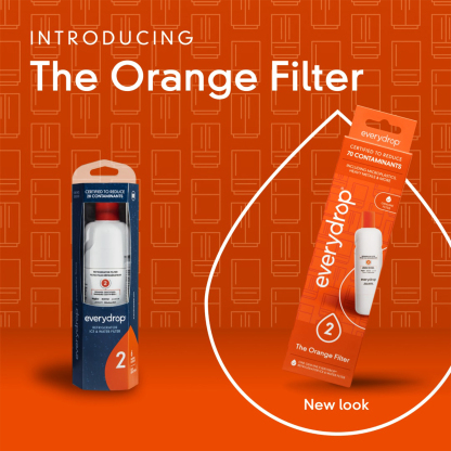 EveryDrop® by Whirlpool Ice and Water Refrigerator Filter 2, EDR2RXD1