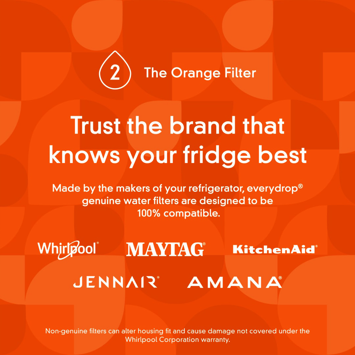 EveryDrop® by Whirlpool Ice and Water Refrigerator Filter 2, EDR2RXD1