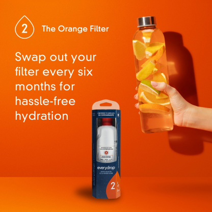 EveryDrop® by Whirlpool Ice and Water Refrigerator Filter 2, EDR2RXD1