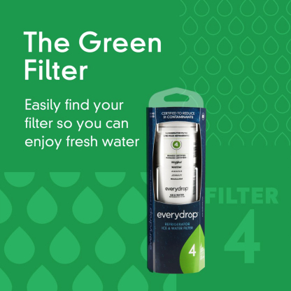EveryDrop® by Whirlpool Ice and Water Refrigerator Filter 4, EDR4RXD1
