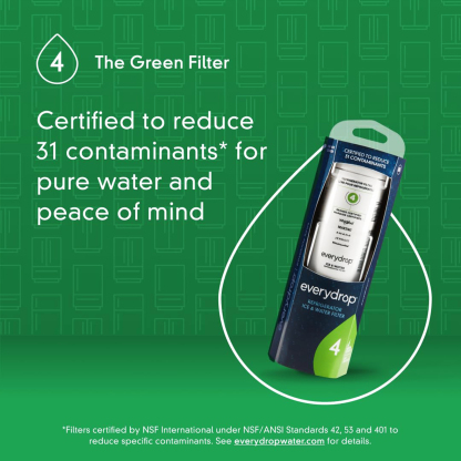 EveryDrop® by Whirlpool Ice and Water Refrigerator Filter 4, EDR4RXD1
