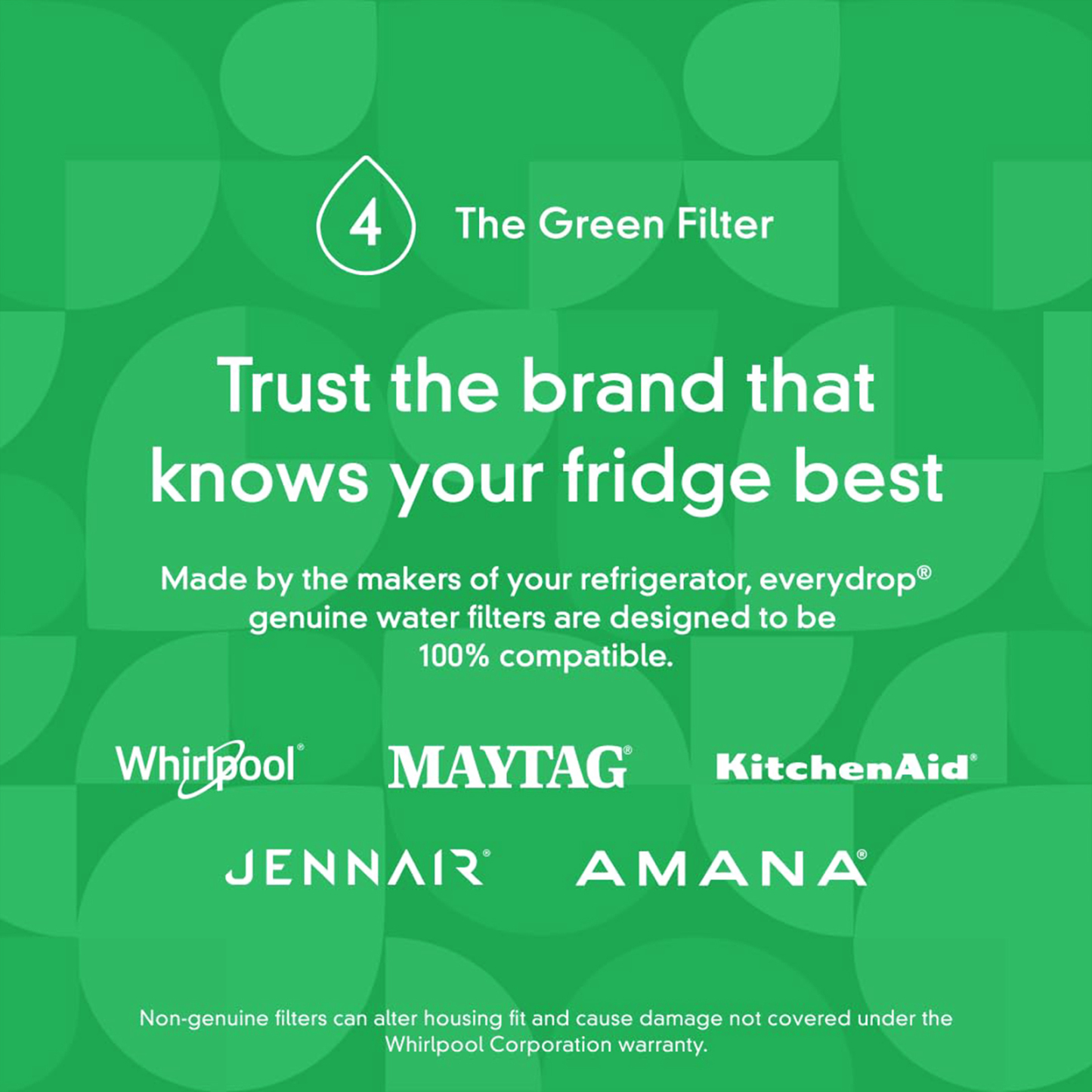 EveryDrop® by Whirlpool Ice and Water Refrigerator Filter 4, EDR4RXD1