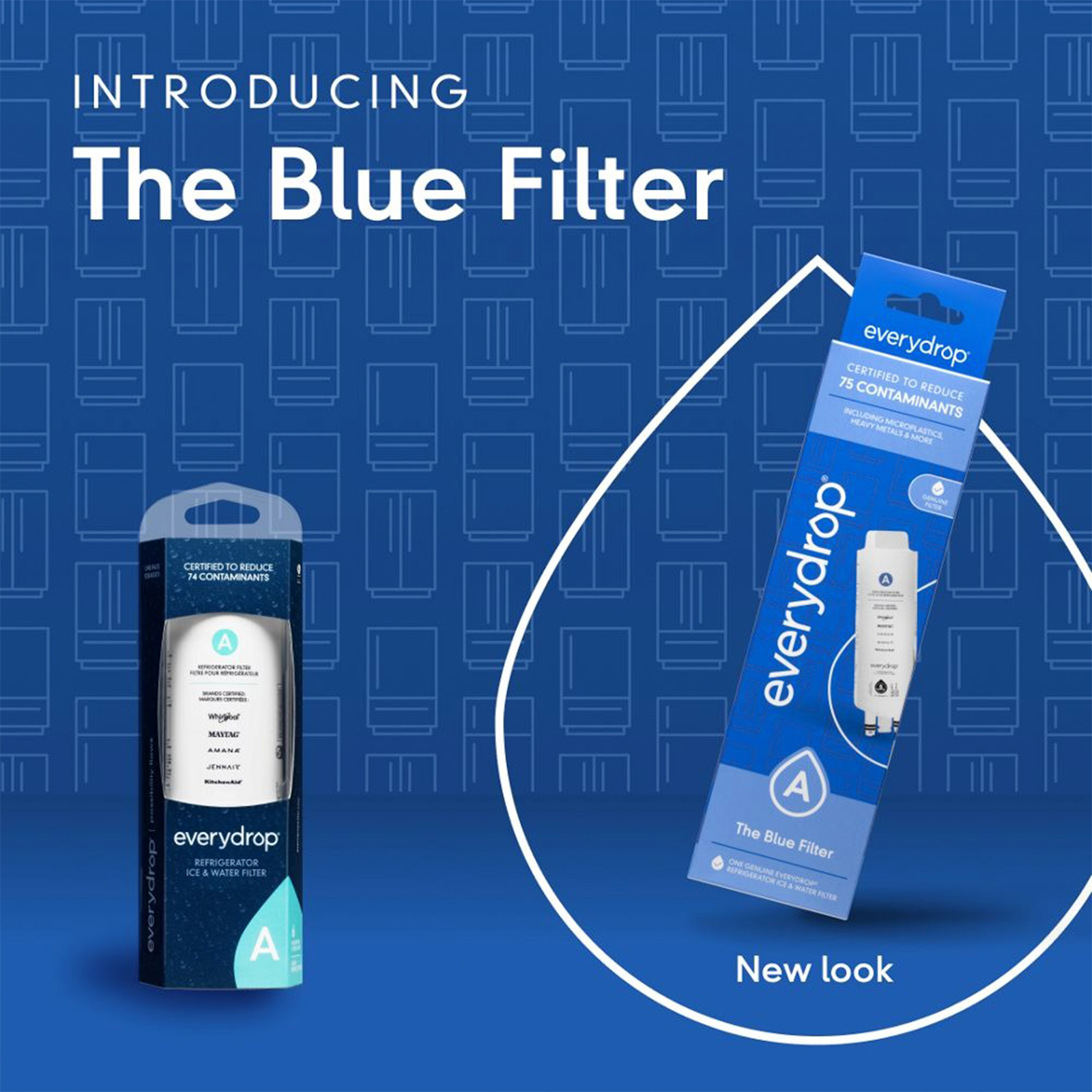 EveryDrop® by Whirlpool Filter A ,Ice and Refrigerator Water Filter A, EDRARXD1