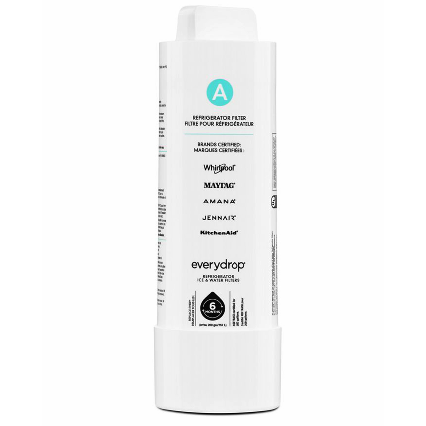 EveryDrop® by Whirlpool Filter A ,Ice and Refrigerator Water Filter A, EDRARXD1