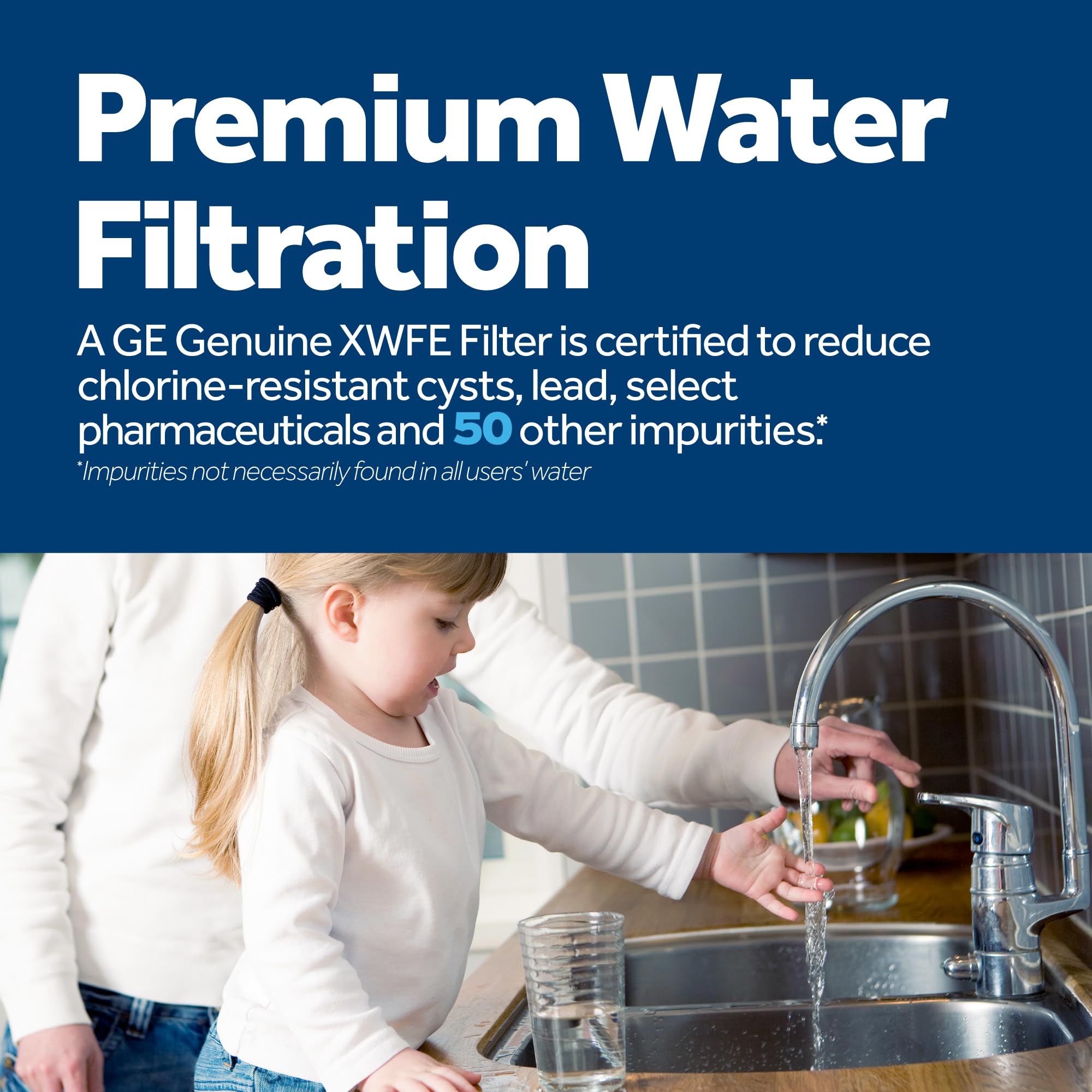 GE XWFE Refrigerator Water Filter - XWFE GE water filter
