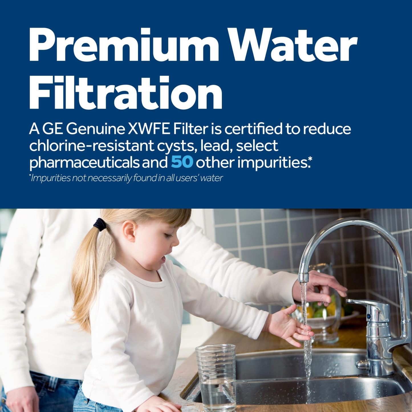GE XWFE Refrigerator Water Filter - XWFE GE water filter