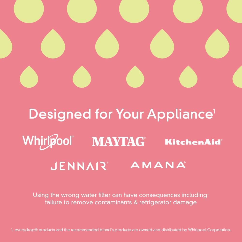 everydrop Filter A ,Ice and Whirlpool Refrigerator Water Filter A,EDRARXD1