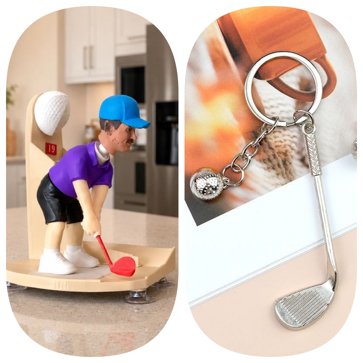 Funny Golf Man Bottle Opener