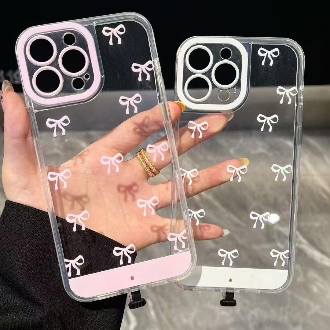 Vibrant LED bowknot phone case