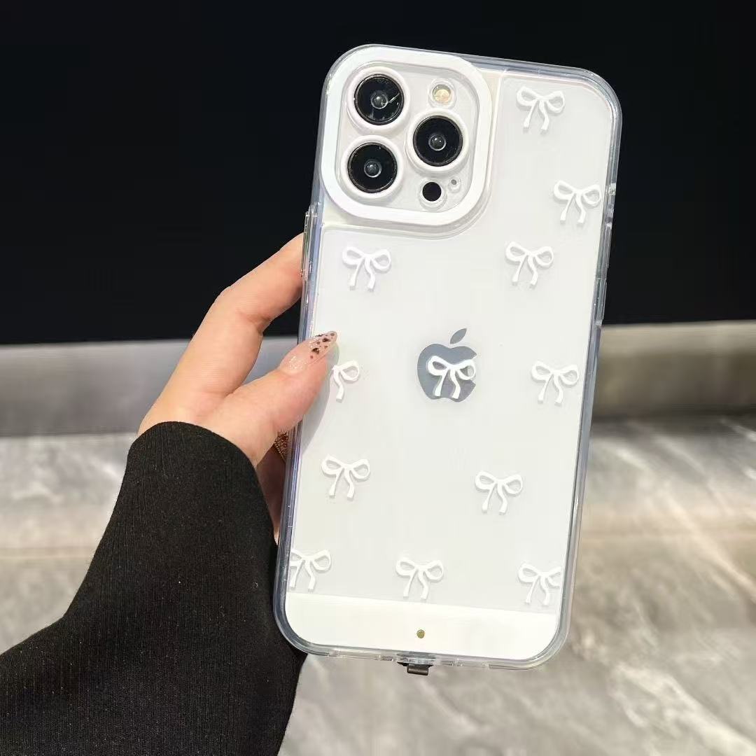 Vibrant LED bowknot phone case