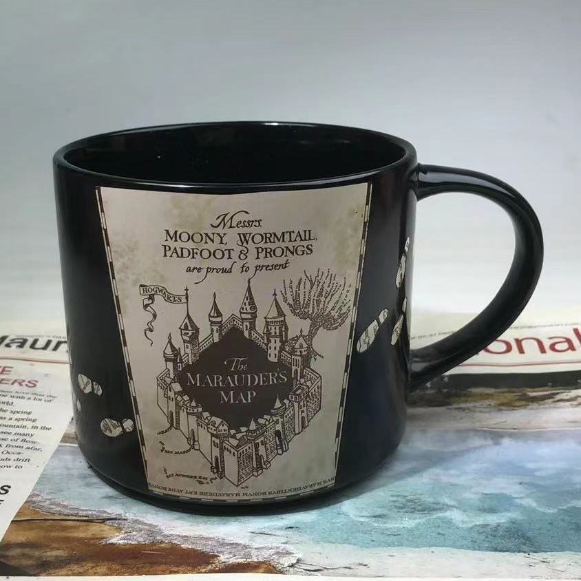 Castle color changing mug coffee cup