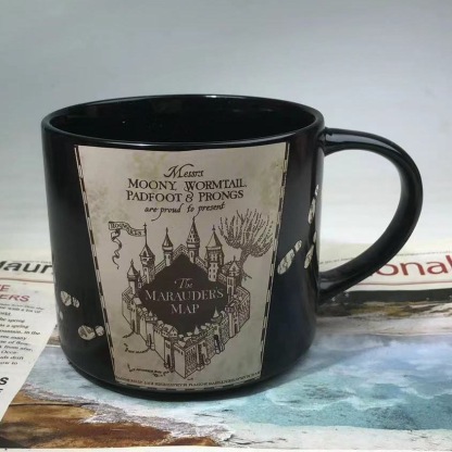 Castle color changing mug coffee cup