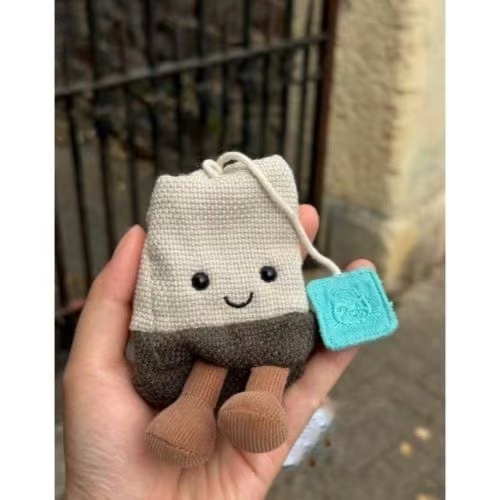 Cute Cartoon Doll Tea Bag Charm