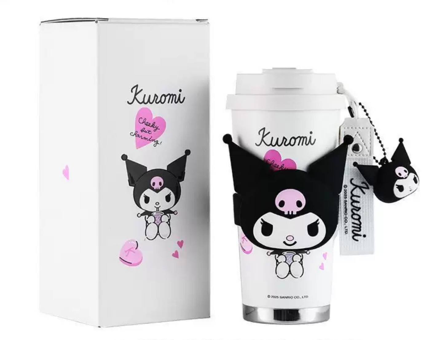 Cute Cartoon Cat Insulated Mug