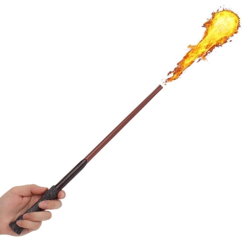 Wizard Cosplay Flame Magic Wand