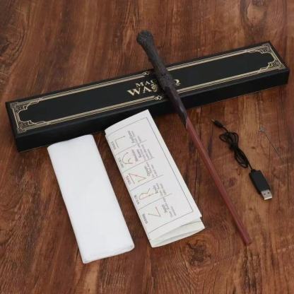 Wizard Cosplay Flame Magic Wand
