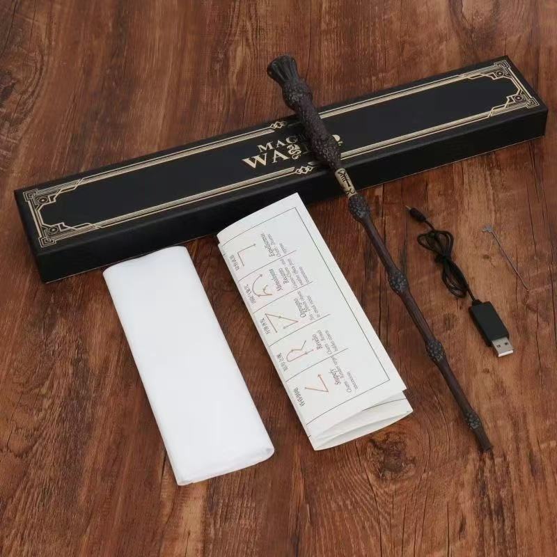 Wizard Cosplay Flame Magic Wand