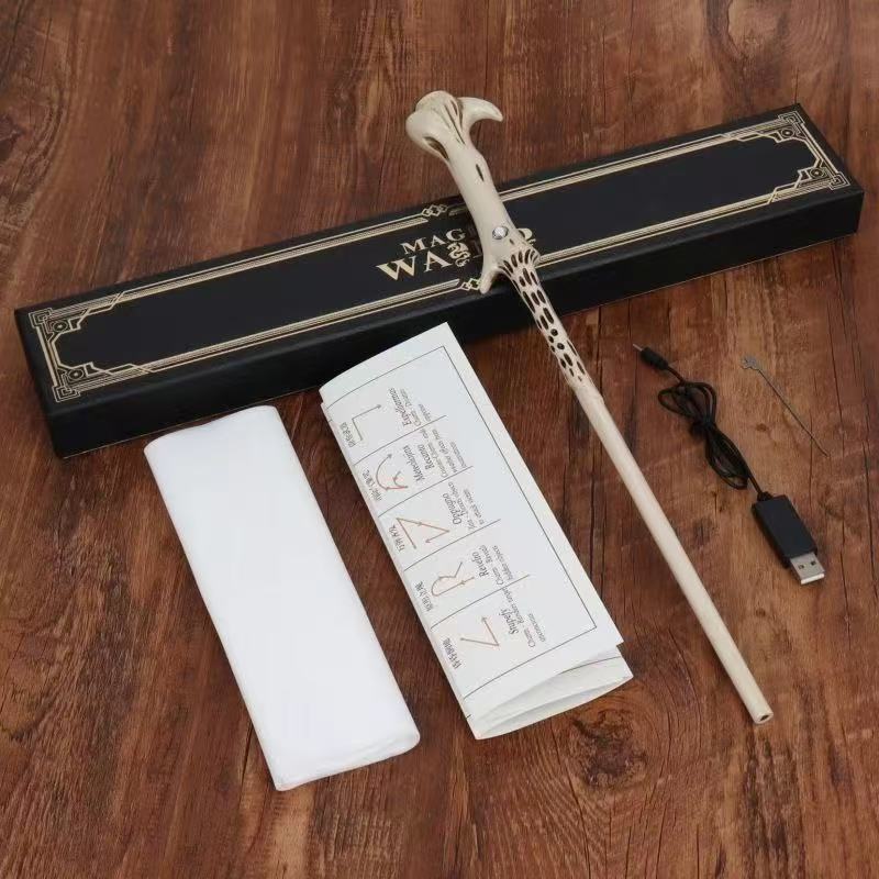 Wizard Cosplay Flame Magic Wand