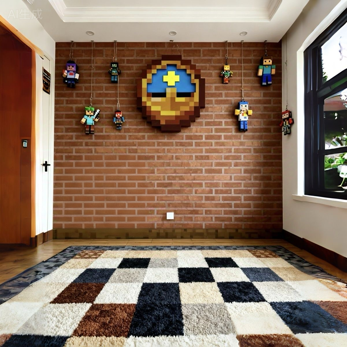 Minecraft 1:1 Pixel Clock