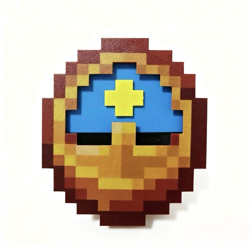 Minecraft 1:1 Pixel Clock