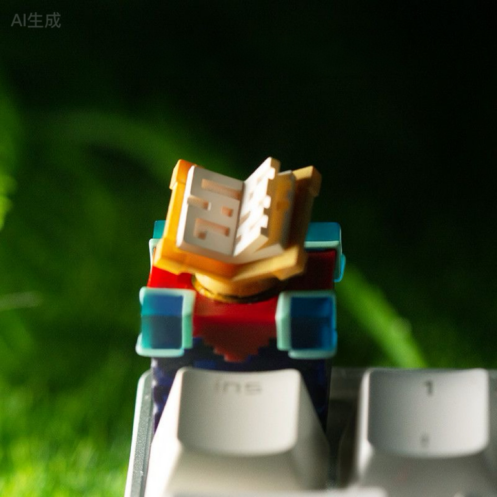 Minecraft 3D Enchanting Table Keycap