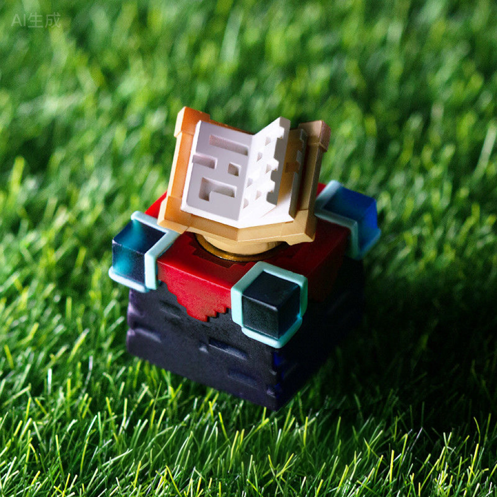 Minecraft 3D Enchanting Table Keycap